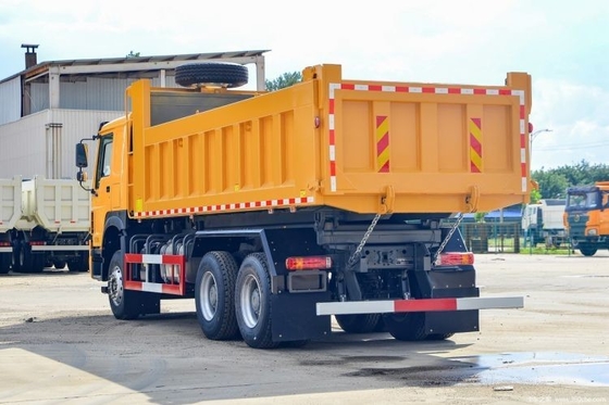 400 PS 6X4 6 Meter Dump Truck SINOTRUCK Chengdu Nutzfahrzeug HOWo V7 Schwerlastwagen