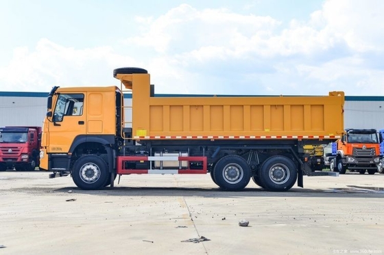 400 PS 6X4 6 Meter Dump Truck SINOTRUCK Chengdu Nutzfahrzeug HOWo V7 Schwerlastwagen