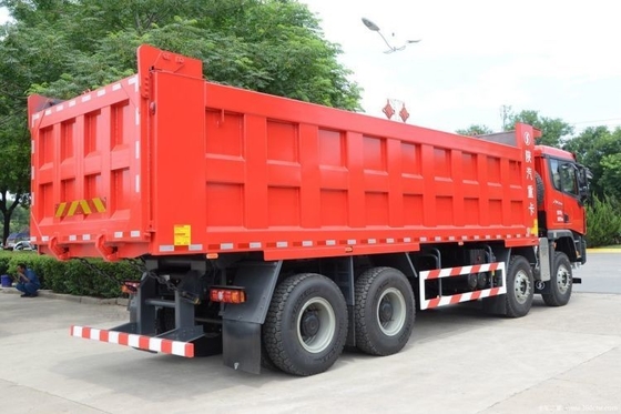 Shacman Delon X3000 550 PS 8X4 8,8 m Dump Trucks mit Frachtbehälter Abmessungen 8,8 * 2,35 * 1,5 m