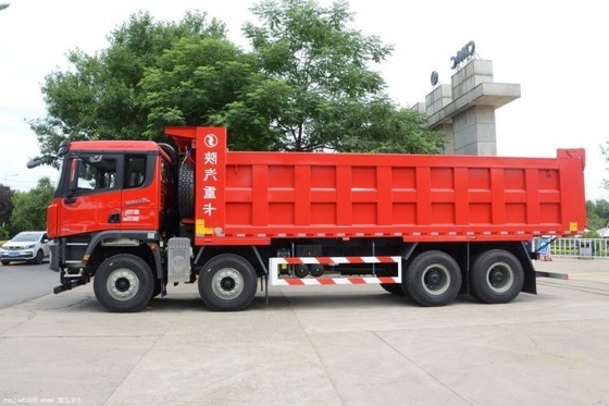 Shacman Delon X3000 550 PS 8X4 8,8 m Dump Trucks mit Frachtbehälter Abmessungen 8,8 * 2,35 * 1,5 m