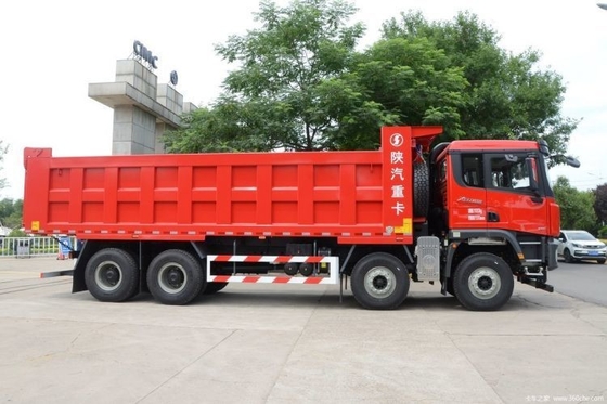 Shacman Delon X3000 550 PS 8X4 8,8 m Dump Trucks mit Frachtbehälter Abmessungen 8,8 * 2,35 * 1,5 m