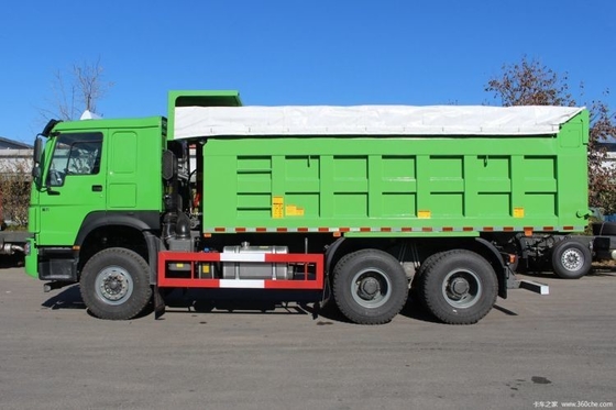 360° Hinterkamera Professionelle Sinotruk HOWO Schwerlastwagen 400 PS 6X4 6 Meter
