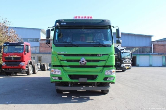 360° Hinterkamera Professionelle Sinotruk HOWO Schwerlastwagen 400 PS 6X4 6 Meter