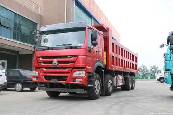 Gebraucht Boutique-Autos Sinotruk HOWO Schwerlastwagen 380 PS 8X4 8,2m