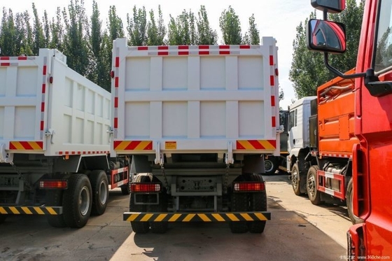 Passagierfreundlicher Sinotruk HOWO-7 375 PS 6X4 6,8 m